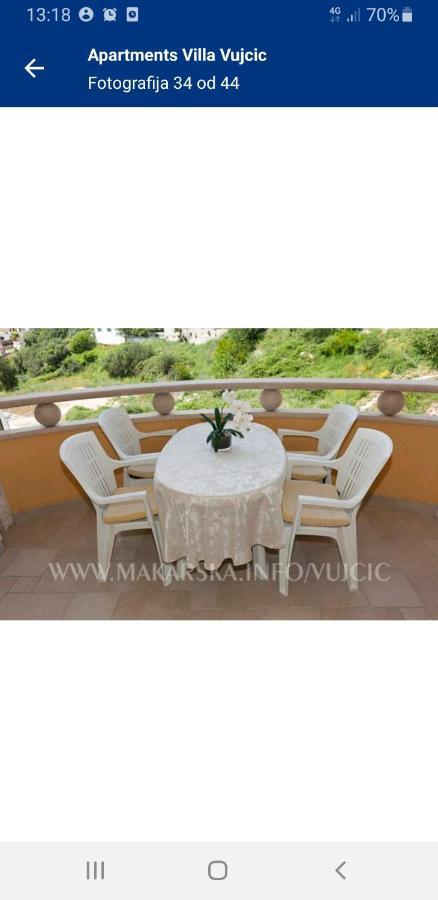 Villa Vujcic Makarska Buitenkant foto